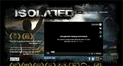 Desktop Screenshot of isolated.tv