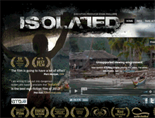 Tablet Screenshot of isolated.tv